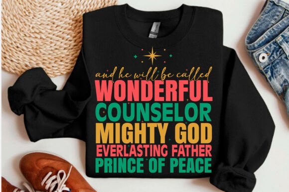 Christian Christmas PNG & SVG T-Shirt Designs