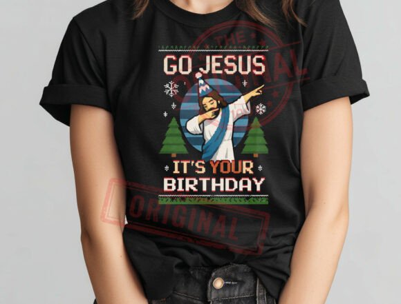 Jesus Christmas PNG: T-Shirt Designs