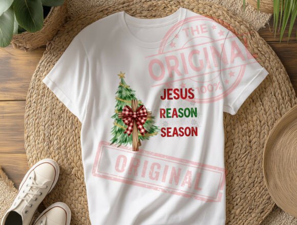 Jesus is the Reason PNG for T-Shirt Designs