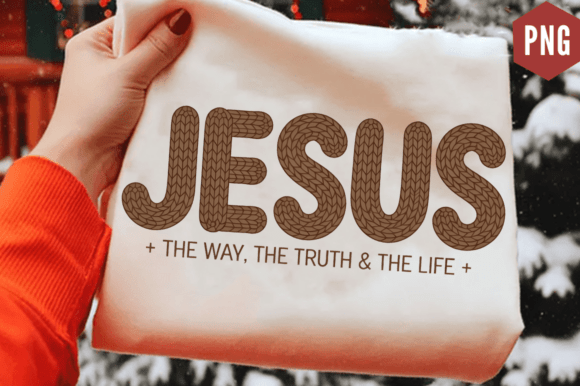 Latch Hook Yarn Faux Jesus T-Shirt Designs